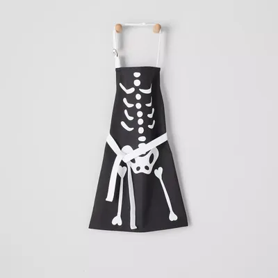 Sur La Table Halloween Children's Skeleton Apron