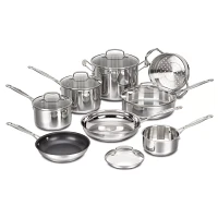 Cuisinart Chef's Classic Stainless Steel 13-Piece Cookware Set