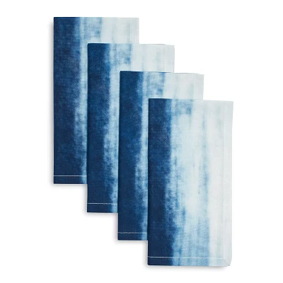 Sur La Table Blue Ombre Napkins, Set of 4