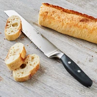 Wüsthof Epicure Slate Double-Serrated Bread Knife, 9"