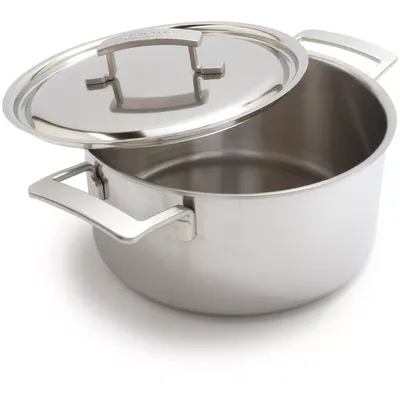 Demeyere Industry5 Stainless Steel Dutch Oven with Lid
