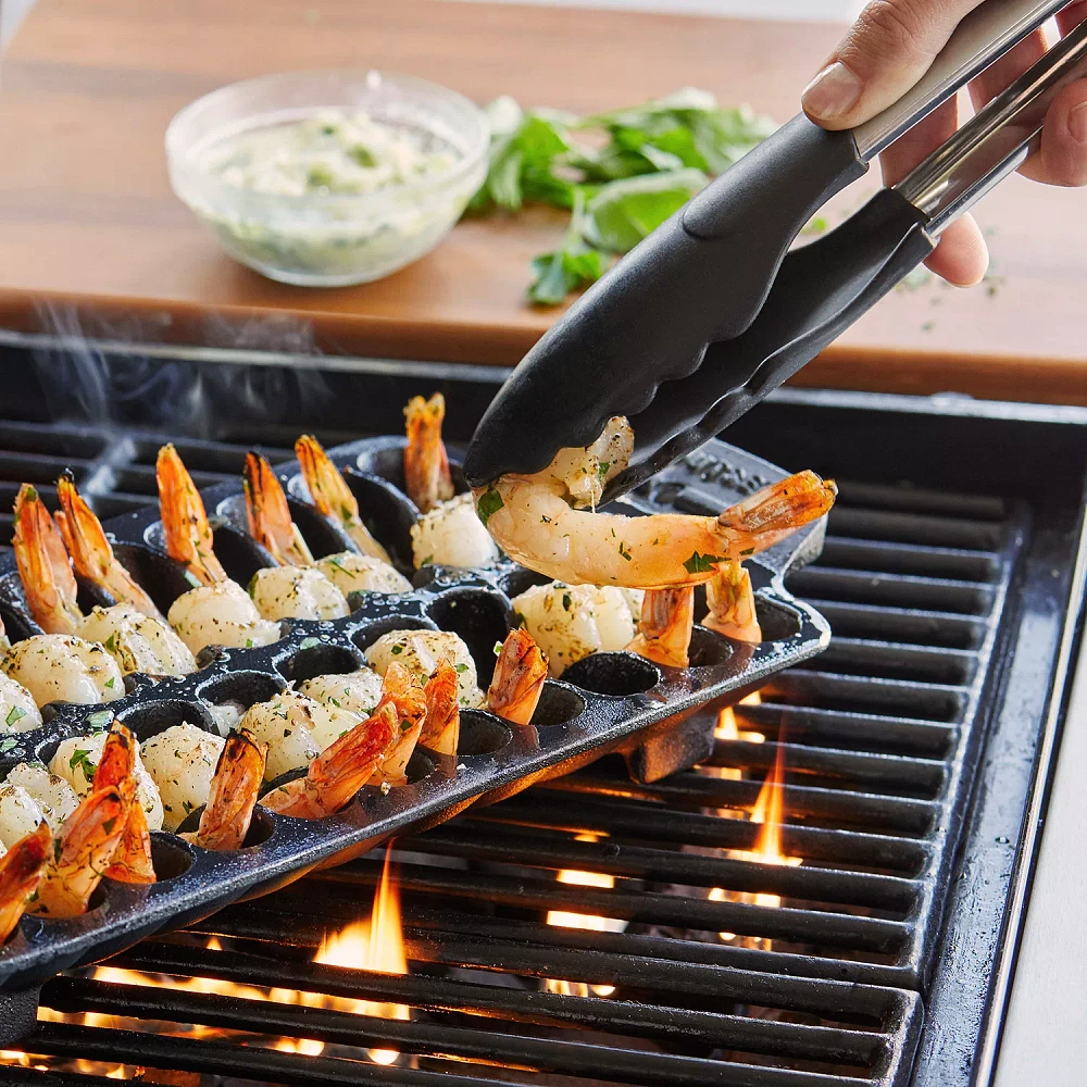 Sur La Table Cast Iron Shrimp Pan