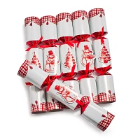 Sur La Table Snowy Lane Party Crackers, Set of 6