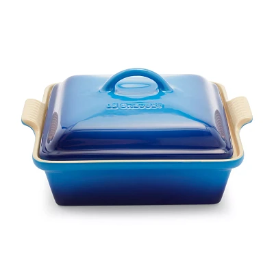 Le Creuset Heritage Shallow Square Covered Baker, 2qt.