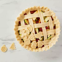 Sur La Table Holiday Pie Crust Cutters, Set of 4