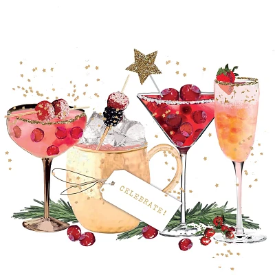 Celebration Cocktail Napkins, Set of 20