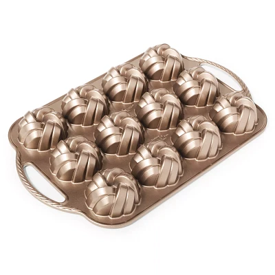 Nordic Ware 75th Anniversary Braided Cakelet Pan