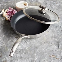 Scanpan CS+ Sauté Pan with Lid, 3 qt.