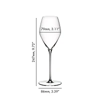 RIEDEL Veloce Rosé Glass, Set of 2