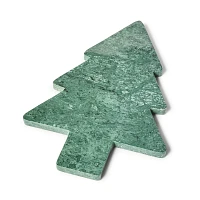 Sur La Table Green Marble Tree Cheese Board