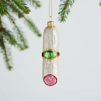 Sur La Table Salami Ornament, 4.3"