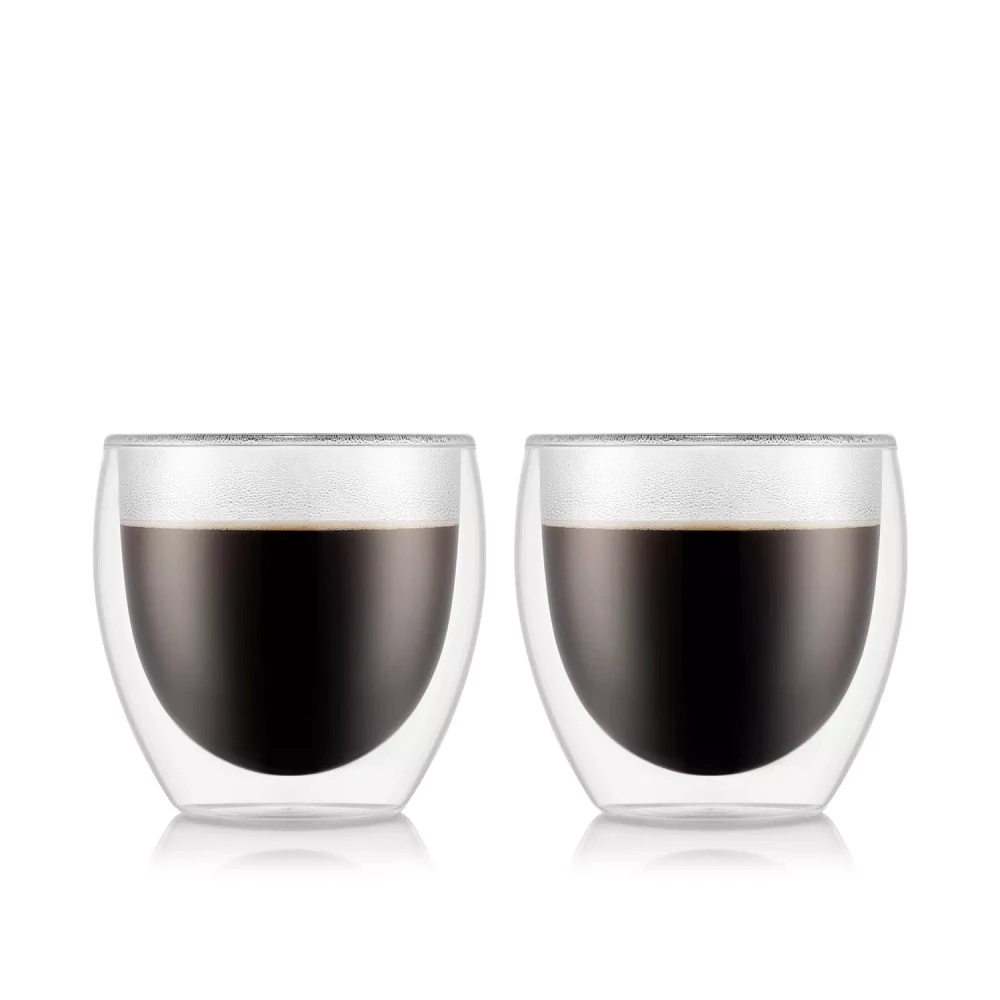 Bodum Pavina Double Wall Espresso Glasses, Set of 2