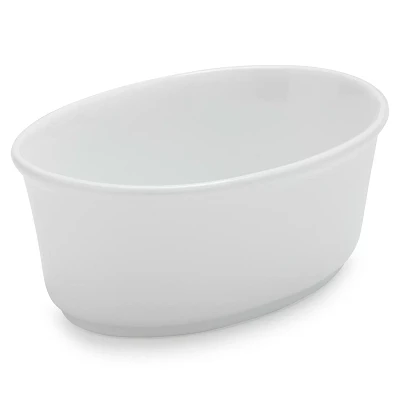 Sur La Table Porcelain Deep Oval Ramekin with Straight Sides