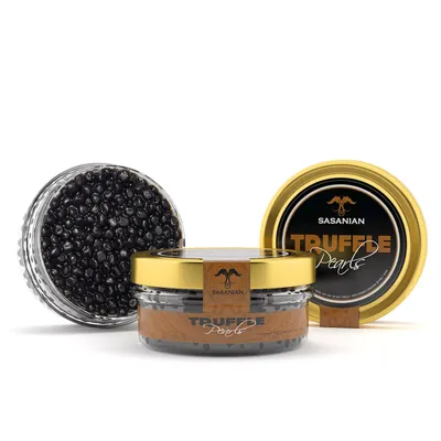 Sasanian Caviar & Caviar Black Truffle Pearl Caviar