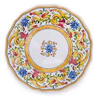 Sur La Table Floreale 16-Piece Melamine Dinnerware Set