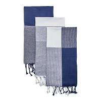 Sur La Table Assorted Tassel Towels, 28" x 20