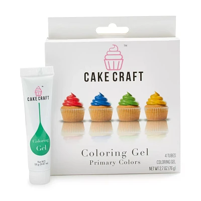 Cake Craft 4-Pack Color Gel Kit