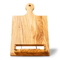 Sur La Table Olivewood Cookbook Holder