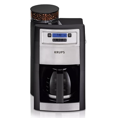 Krups Grind & Brew Coffeemaker, 10 cup