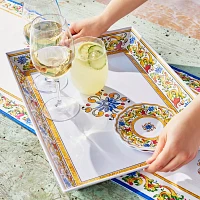 Sur La Table Floreale Melamine Tray