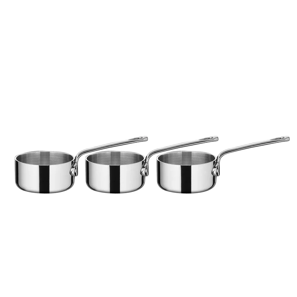 Scanpan Maitre d’ Stainless Steel Saucepans, Set of 3