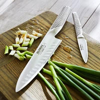 Global Hollow-Edge Chef’s Knife Set