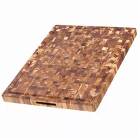 Teakhaus End Grain Reversible Carving Board