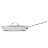 All-Clad D3 Stainless Steel Skillet with Lid