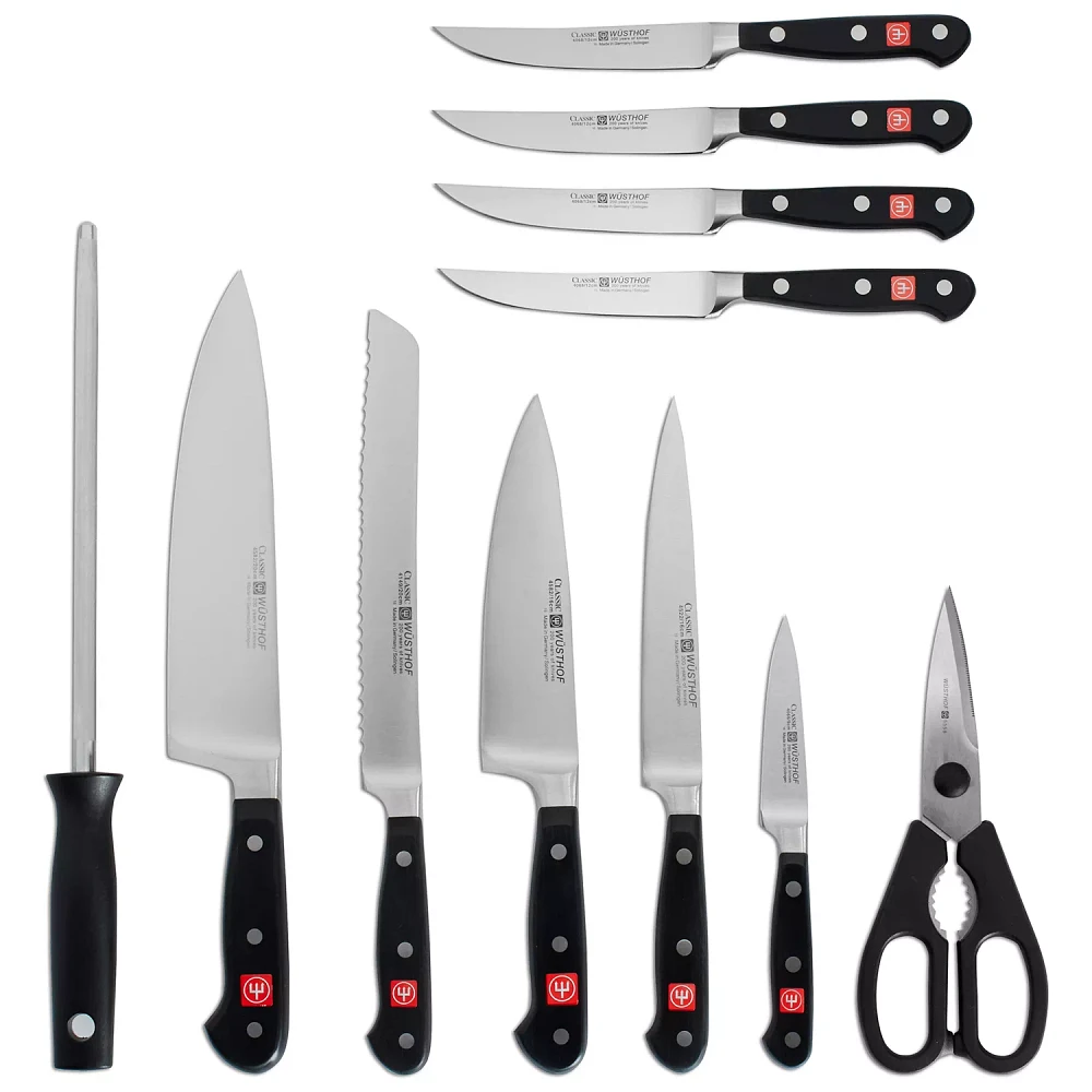 Wüsthof Classic 12-Piece Knife Block Set