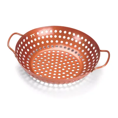 Outset Round Nonstick Grill Wok