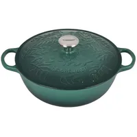 Le Creuset Olive Branch Enameled Cast Iron Soup Pot