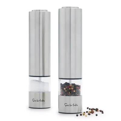 Sur La Table Natural Salt & Pepper Shaker Set, Natural