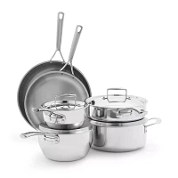 Sur La Table 5-Ply Stainless Steel 10-Piece Cookware Set