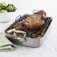 Mauviel M’collection de Cuisine Roasting Pan and Rack