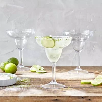 Sur La Table Outdoor Margarita Glasses, Set of 4