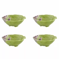 Bordallo Pinheiro Artichoke Bowls, Set of 4