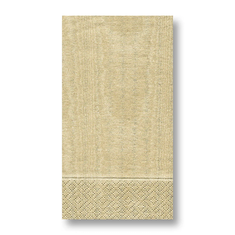 Caspari Moiré Guest Napkins, Set of 15