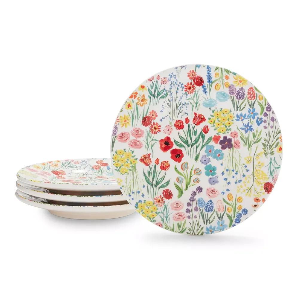 Sur La Table Jardin Floral Appetizer Plates