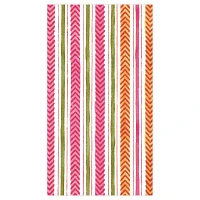 Carmen Stripe Guest Napkins, Set of 15