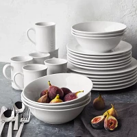 Sur La Table Bistro 24-Piece Dinnerware Set