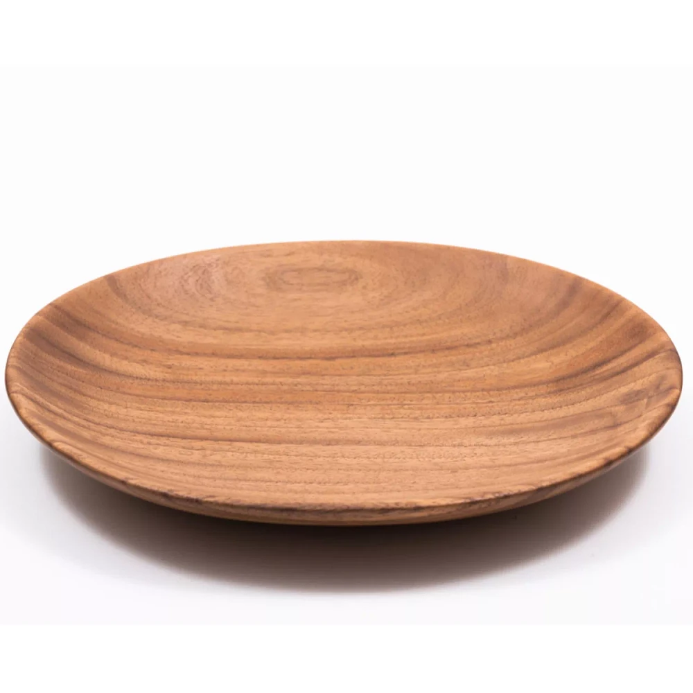 Chechen Wood Design Shallow Salad Tray