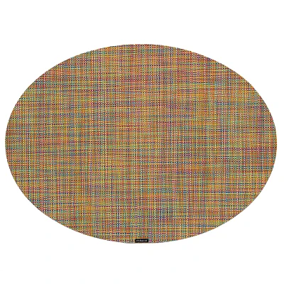 Chilewich Mini Basketweave Oval Placemat