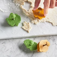 Sur La Table Leaf Pie Crust Cutters, Set of 4