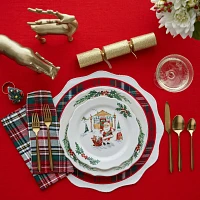 Fortessa Gold Brushed Velo Flatware Set, 20-Piece Set