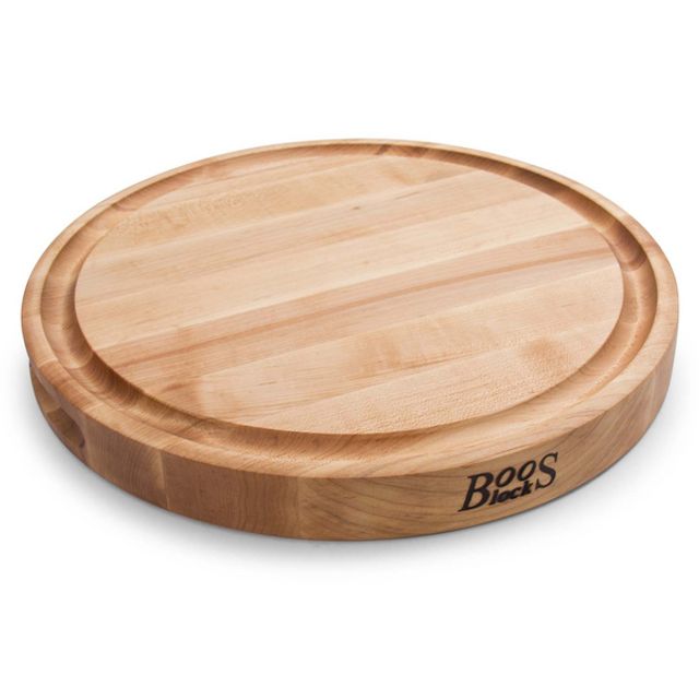 Pro Edge Maple Cutting Board with Sharpener & Tech Slot