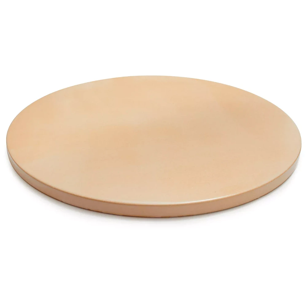 Sur La Table Round Glazed-Cordierite Pizza Stone, 16½"