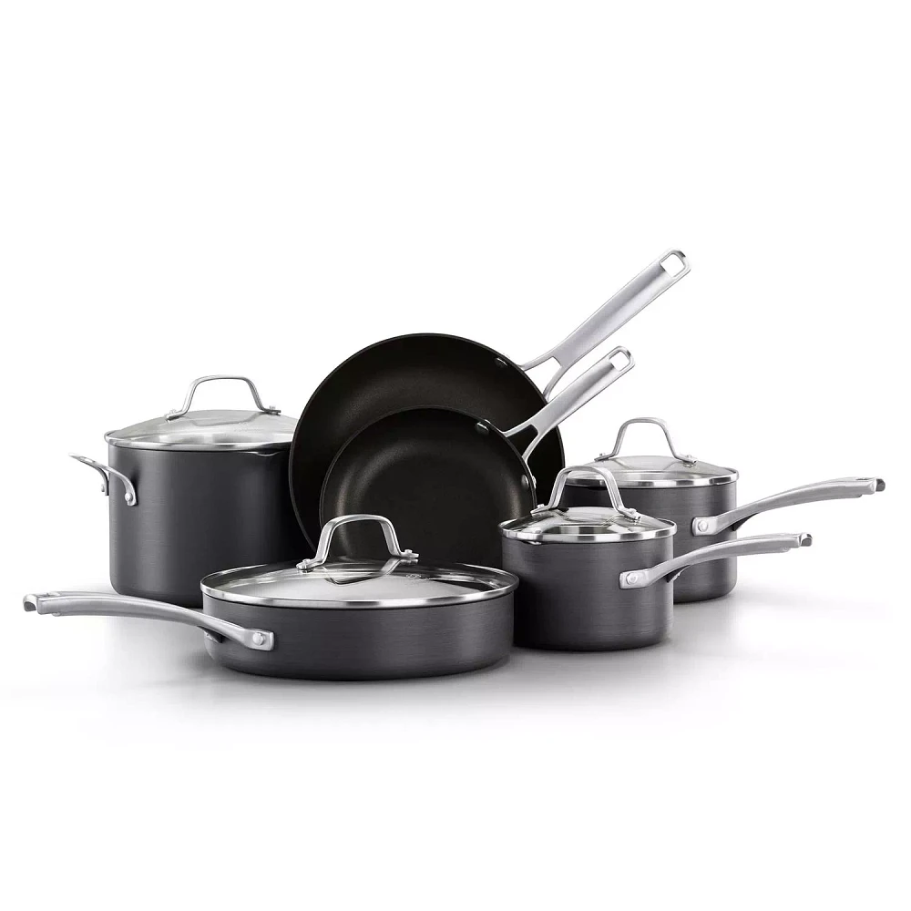 Calphalon Classic Hard Anodized Nonstick 10-Piece Cookware Set