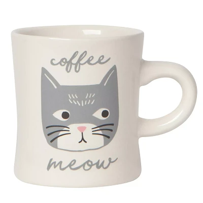 Cat’s Meow Diner Mug, 12 oz.