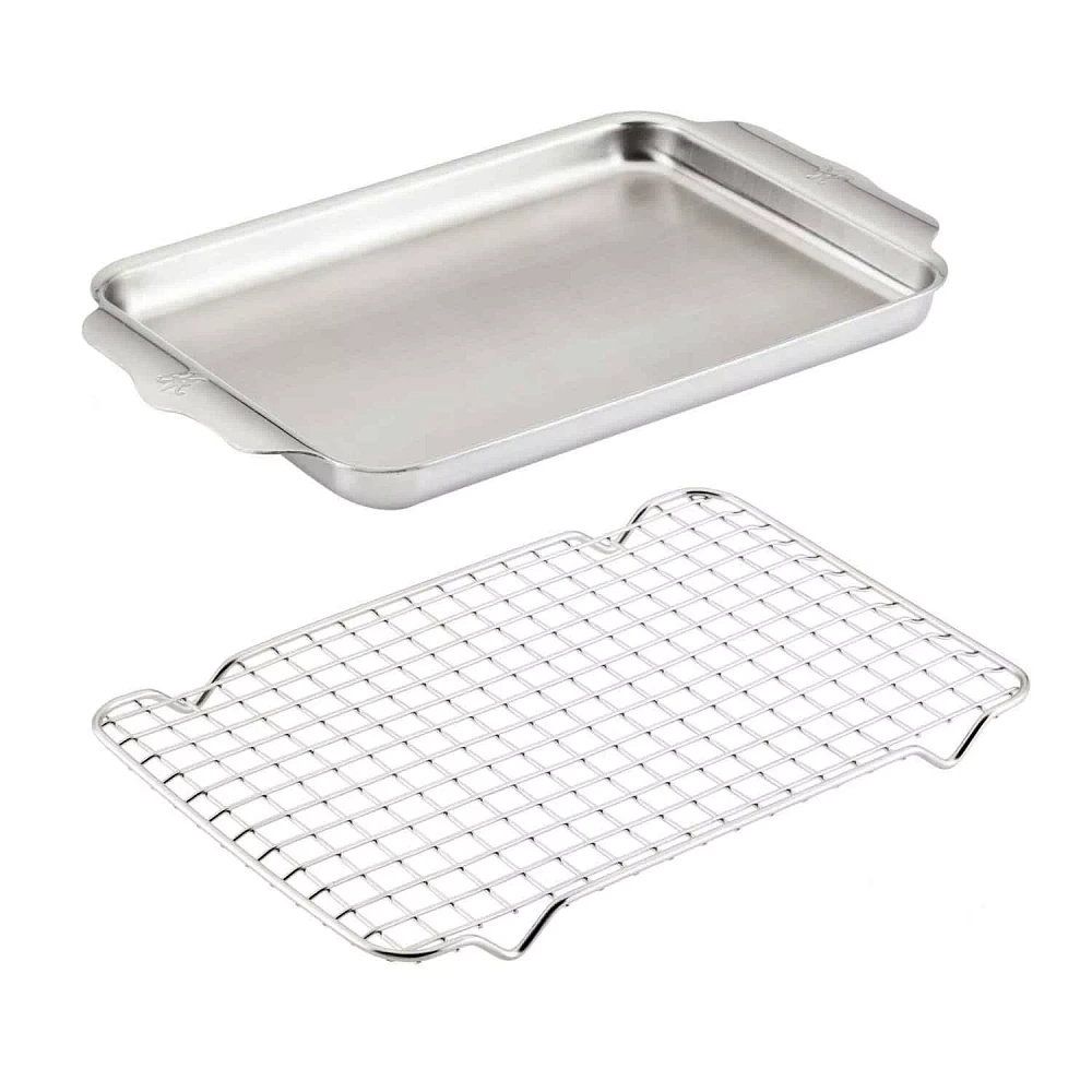 Hestan Provisions OvenBond Tri-Ply Quarter Sheet Pan with Rack