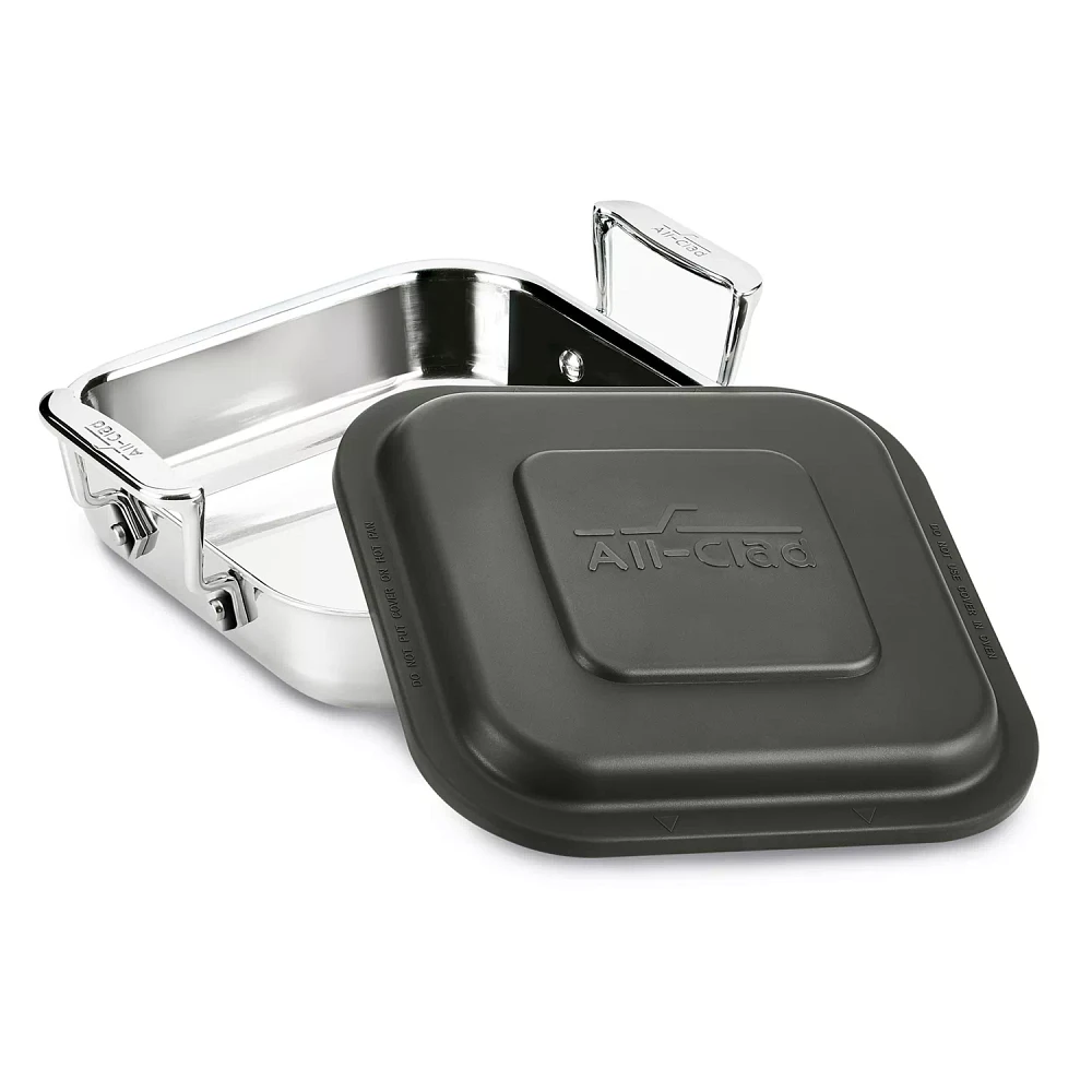 All-Clad Square Baker with Lid, 8"